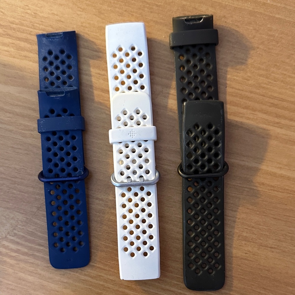 Set of Three FitBit Charge 4 bands